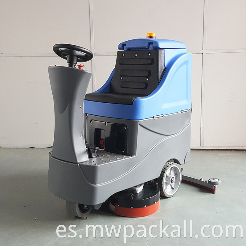 Máquina de limpieza de pisos eléctrico Scrubber Lavado de piso Limpieza Auto Scrubber Machine Automatic Floor Machine